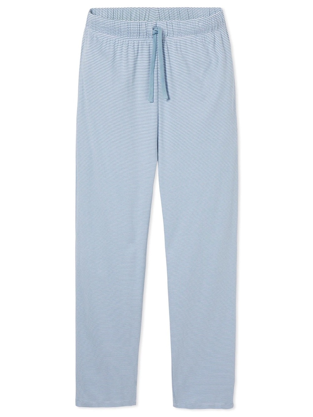 LAKE Men’s Pima Pajama Pants Mineral Blue Stripe